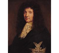 PSVDCTOO Poster Image Affiches et Gravures Impression Sur Toile Portrait of Jean Baptiste Colbert De Torcy by Pierre Mignard Toile Modern Peinture Pour Décoration Salon 60x90cm