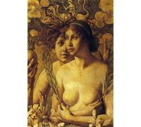 PSVDCTOO vintage Impressions d'art Mural Murale Tableau Innocence de Louis Welden Hawkins Posters et Art Pour Décoration Chambre 60x90cm
