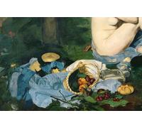 PSVDCTOO vintage Murale Tableau Impressions d'art Mural Déjeuner sur l'herbe d'Edouard Manet Posters et Art Pour Décoration Chambre 60x90cm