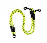 Psxixjsm Laisse double pour 2 chiens - Double laisse réfléchissante - Ne s'emmêle pas - Réglable - Réfléchissante - Sûre et robuste - Pour deux chiens