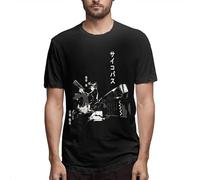 PSY-Cho Pass Men's Cotton Short Sleeve T-Shirt Manches Courtes(3X-Large)