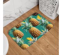 Psych Paillasson antidérapant absorbant doux lavable pour cuisine, chambre à coucher, salle de bain 40,6 x 61 cm