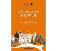 Psychanalyse et écriture