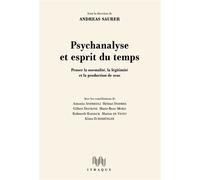 Psychanalyse et esprit du temps Penser la normalité, la légitimité et la production de sens - Antonio Andreoli - D'ithaque Eds - broché - Essai