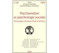 Psychanalyse Et Psychologie Sociale