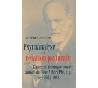 Psychanalyse et relation pastorale
