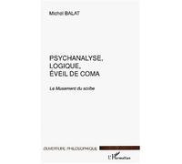 Psychanalyse, logique, éveil de coma Le Musement du Scribe - Michel Balat - L'harmattan - broché - Livre