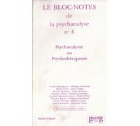 Psychanalyste Ou Psychotherapeute