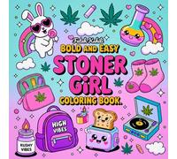 Psychedelic Stoner Queens Coloring Book for Adults: 45 Trippy and Relaxing Designs for Stress Relief, Creativity & Good Vibes (8.5 x 8.5 inches)