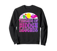 Psychédélique Fantaisie Rétro Légendes Mystiques Sweatshirt