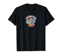 Psychédélique Parrot Festival Saison Vintage Radio Jam T-Shirt Graphique avec Valeur