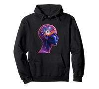 psychédélique, spirituel, énergie, art, troisième œil Sweat à Capuche