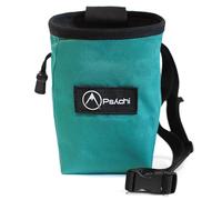 Psychi OG Sac à magnésie avec poche de rangement et ceinture pour escalade (turquoise)