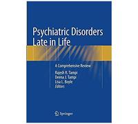 Psychiatric Disorders Late In Life