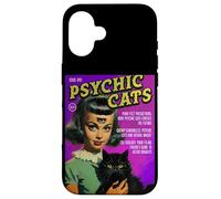 Psychic Cats 1950s Magazine Comic Cover Coque pour iPhone 16