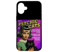 Psychic Cats 1950s Magazine Comic Cover Coque pour iPhone 16 Plus
