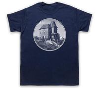 Psycho House Hitchcock Bates O-Neck Cotton Men's T Shirt Multicolor Selection Slze Navy XL