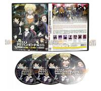 Psycho-Pass (Saisons 1-3) - Série Tv Anime Dvd (Épisodes 1-41 + 4 Films)