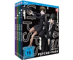 Psycho-Pass - Staffel 1 - Gesamtausgabe - Bundle - Vol.1-4 - [Blu-ray]