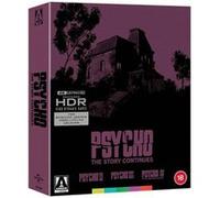 Psycho - The Story Continues : Psycho II, Psycho III, Psycho IV Blu-ray 4K Ultra HD G