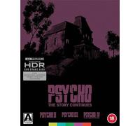 Psycho - The Story Continues : Psycho II, Psycho III, Psycho IV Blu-ray 4K Ultra HD