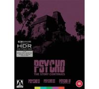 Psycho: The Story Continues (Psycho Ii / Psycho Iii / Psycho Iv: The Beginning) [Ultra Hd] Uk - Import