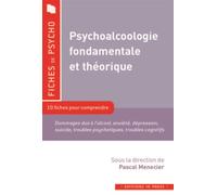 Psychoalcoologie fondementale et theorique - Pascal Menecier - In Press Eds - broché - Essai