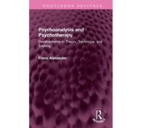 Psychoanalysis And Psychotherapy