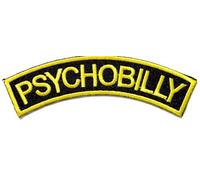 PSYCHOBILLY Metal Rock Punk Music Band Logo Jacket T shirt Ecusson brode Patch Sew Iron on Embroidered
