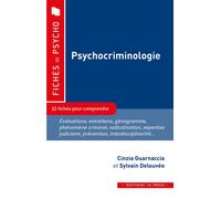 Psychocriminologie - Cinzia Guarnaccia - In Press Eds - broché - Essai