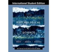 Psychological Science by Gazzaniga Michael S. University of California Santa Barbara Other Book Gazzaniga Michael S. University of California Santa Barbara (Auteur)