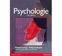Psychologie - 18e édition 18ème édition - Zimbardo - Pearson France - relié - Manuel