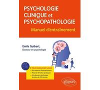 Psychologie Clinique Et Psychopathologie - Manuel D'entraînement