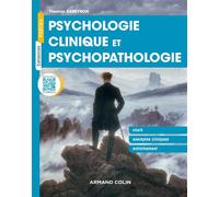 Psychologie clinique et psychopathologie - Thomas Rabeyron - Armand Colin - broché - Manuel
