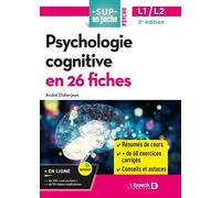 Psychologie cognitive en 26 fiches