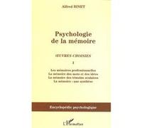 Psychologie de la mémoire Alfred Binet (Auteur)