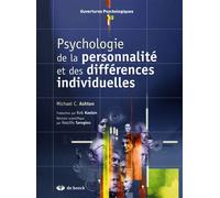 Psychologie de la personnalité et des différences individuelles 2014 - Rob Kaelen - De Boeck Supérieur - broché - Manuel