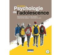 Psychologie de l'adolescence - Richard Cloutier - Gaetan Morin Cheneliere Education - broché - Etude
