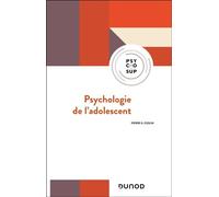 Psychologie de l'adolescent 5ème édition - Pierre G. Coslin - Dunod - broché - Essai