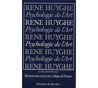 Psychologie De L'art - Resume Des Cours Du College De France 1951-1976