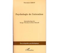 Psychologie de l'attention - Théodule Ribot - L'harmattan - broché - Essai