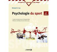 Psychologie du sport 2013 - Richard H. Cox - De Boeck Supérieur - broché - Etude