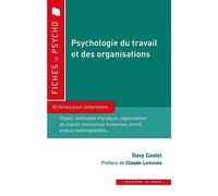 Psychologie du travail et des organisations: 10 fiches pour comprendre