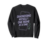Psychologie Étudiant Finales Stress Humour Cerveau Nerd Pride Sweatshirt