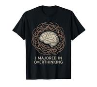 Psychologie Étudiant Finales Stress Humour Cerveau Nerd Pride T-Shirt