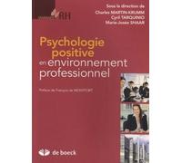 Psychologie positive en environnement professionnel