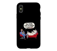 Psychologie Positive Licorne Confiance en soi Motivation Coque pour iPhone X/XS