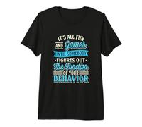 Psychologie Science comportementale Blagues Analyste comportemental drôle T-Shirt Haut de Gamme