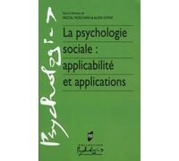 PSYCHOLOGIE SOCIALE