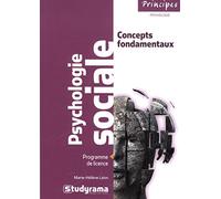 Psychologie sociale: concepts fondamentaux programme de licence